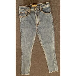 Abercrombie & Fitch Jeans Women's Size 0 W25 26x28 Skinny High Rise Blue Denim